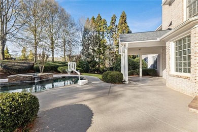 Behind the gates of White Columns, the most important work is on White Columns Country Club in Georgia - for sale on GolfHomes.com, golf home, golf lot