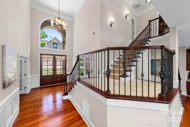 This magnificent home spans three-levels and offers stunning on Verdict Ridge Golf and Country Club in North Carolina - for sale on GolfHomes.com, golf home, golf lot