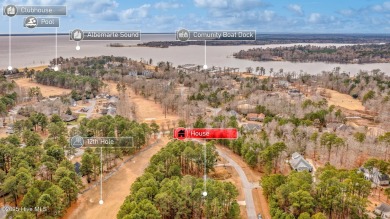 Nestled on the 12th fairway of a premier gated waterfront golf on Sound Golf Links at Albemarle Plantation in North Carolina - for sale on GolfHomes.com, golf home, golf lot