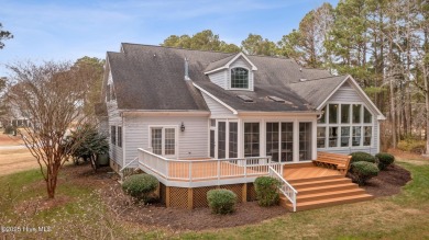 Nestled on the 12th fairway of a premier gated waterfront golf on Sound Golf Links at Albemarle Plantation in North Carolina - for sale on GolfHomes.com, golf home, golf lot