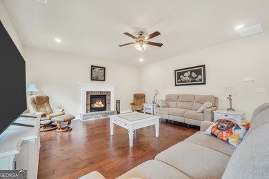 Immaculate, better-than-new 4-sided brick home built in 2020 on Canongate At Georgia National Golf Club in Georgia - for sale on GolfHomes.com, golf home, golf lot