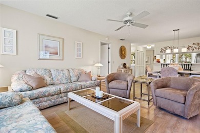 PENDING.  A MUST SEE!  Impeccably maintained, UPDATED, End unit on Timber Pines Golf Course in Florida - for sale on GolfHomes.com, golf home, golf lot