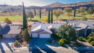 Lovely 3 bedroom 2 bath, golf course home with features on Cerbat Cliffs Golf Course in Arizona - for sale on GolfHomes.com, golf home, golf lot