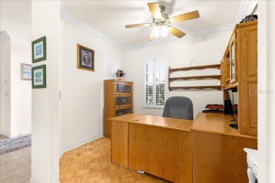 Discover this well-maintained 2 bedroom, 2 bath home plus a den on Eagle Ridge At Spruce Creek Country Club in Florida - for sale on GolfHomes.com, golf home, golf lot