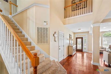 Discover this stunning two-story home in the Lakes of Colony on Colony Creek Country Club in Texas - for sale on GolfHomes.com, golf home, golf lot