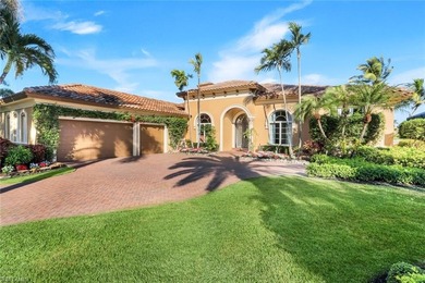 Nestled in Verona Lago, one of Miromar Lakes Beach & Golf Club's on Miromar Lakes Golf Club in Florida - for sale on GolfHomes.com, golf home, golf lot