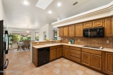 A masterpiece of Sedona living, this exquisite Neil Klein home on Oakcreek Country Club in Arizona - for sale on GolfHomes.com, golf home, golf lot