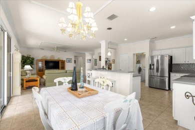 Discover this well-maintained 2 bedroom, 2 bath home plus a den on Eagle Ridge At Spruce Creek Country Club in Florida - for sale on GolfHomes.com, golf home, golf lot