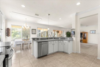 Discover this well-maintained 2 bedroom, 2 bath home plus a den on Eagle Ridge At Spruce Creek Country Club in Florida - for sale on GolfHomes.com, golf home, golf lot