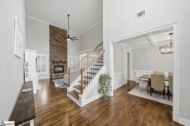 Welcome to 55 Devonhall Way in Taylors, a home that truly stands on Pebble Creek Golf Club in South Carolina - for sale on GolfHomes.com, golf home, golf lot