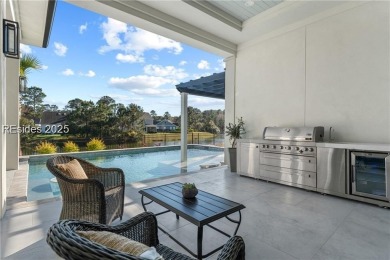 Experience effortless luxury in the heart of Bluffton's private on Hampton Hall Club in South Carolina - for sale on GolfHomes.com, golf home, golf lot