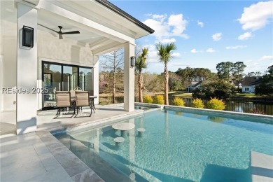 Experience effortless luxury in the heart of Bluffton's private on Hampton Hall Club in South Carolina - for sale on GolfHomes.com, golf home, golf lot