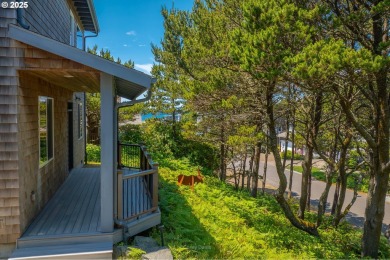 Ocean view home on an elevated, oversized lot with fantastic on Manzanita Golf Course in Oregon - for sale on GolfHomes.com, golf home, golf lot