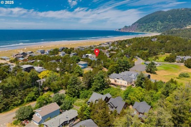 Ocean view home on an elevated, oversized lot with fantastic on Manzanita Golf Course in Oregon - for sale on GolfHomes.com, golf home, golf lot