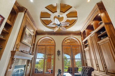 Experience refined living in this exquisite 4-bedroom, 4.5-bath on Highland Springs Country Club in Missouri - for sale on GolfHomes.com, golf home, golf lot