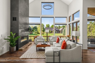 Built in 2021, this meticulously designed 4-bedroom, 4 on Aspen Glen Club in Colorado - for sale on GolfHomes.com, golf home, golf lot