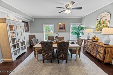 Welcome to this stunning 3-bedroom, 2.5-bathroom brick ranch on Harbour Point Golf Club in North Carolina - for sale on GolfHomes.com, golf home, golf lot