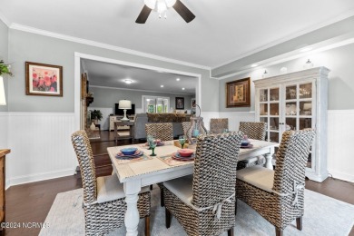 Welcome to this stunning 3-bedroom, 2.5-bathroom brick ranch on Harbour Point Golf Club in North Carolina - for sale on GolfHomes.com, golf home, golf lot