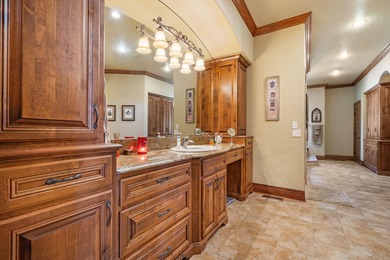Experience refined living in this exquisite 4-bedroom, 4.5-bath on Highland Springs Country Club in Missouri - for sale on GolfHomes.com, golf home, golf lot