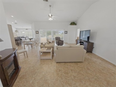 Well-maintained furnished 3-bedroom, 2-bath home with no rear on Heritage Pines Country Club in Florida - for sale on GolfHomes.com, golf home, golf lot