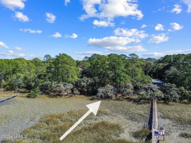 One of the few remaining waterfront  building lots in ever on The Golf Club at Pleasant Point Plantation in South Carolina - for sale on GolfHomes.com, golf home, golf lot