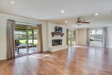 This 3-bedroom, 2-bathroom home is nestled in the highly coveted on Pecan Plantation Country Club in Texas - for sale on GolfHomes.com, golf home, golf lot