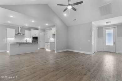 Located on the Golf Course! Tour this one level living home on Brick Landing Plantation Yacht and Golf Club in North Carolina - for sale on GolfHomes.com, golf home, golf lot