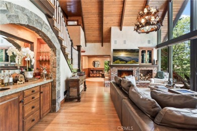 Pristine Hamiltair Estates Interior Mountain Lodge Style Home on Lake Arrowhead Country Club in California - for sale on GolfHomes.com, golf home, golf lot