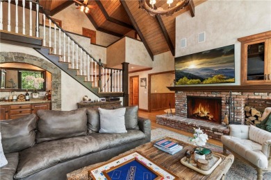 Pristine Hamiltair Estates Interior Mountain Lodge Style Home on Lake Arrowhead Country Club in California - for sale on GolfHomes.com, golf home, golf lot