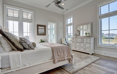 1737 S Moorings is a stunning coastal water front modern brick on Country Club of Landfall in North Carolina - for sale on GolfHomes.com, golf home, golf lot