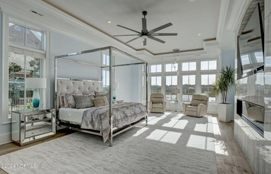 1737 S Moorings is a stunning coastal water front modern brick on Country Club of Landfall in North Carolina - for sale on GolfHomes.com, golf home, golf lot