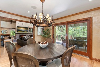 Pristine Hamiltair Estates Interior Mountain Lodge Style Home on Lake Arrowhead Country Club in California - for sale on GolfHomes.com, golf home, golf lot