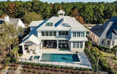 1737 S Moorings is a stunning coastal water front modern brick on Country Club of Landfall in North Carolina - for sale on GolfHomes.com, golf home, golf lot