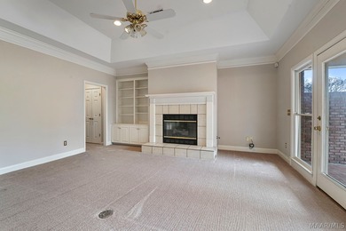 TOWNE LAKE home with peaceful WATERFRONT views of the canal and on Arrowhead Country Club in Alabama - for sale on GolfHomes.com, golf home, golf lot