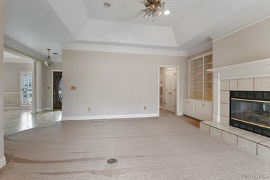 TOWNE LAKE home with peaceful WATERFRONT views of the canal and on Arrowhead Country Club in Alabama - for sale on GolfHomes.com, golf home, golf lot