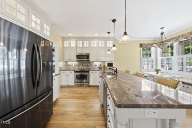 Explore this charming Charleston-style home in Sunset Ridge on Devils Ridge Golf Club in North Carolina - for sale on GolfHomes.com, golf home, golf lot