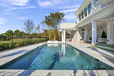 1737 S Moorings is a stunning coastal water front modern brick on Country Club of Landfall in North Carolina - for sale on GolfHomes.com, golf home, golf lot