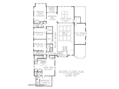 1737 S Moorings is a stunning coastal water front modern brick on Country Club of Landfall in North Carolina - for sale on GolfHomes.com, golf home, golf lot