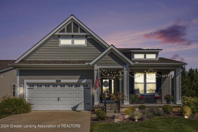 Welcome to this beautifully upgraded stand-alone ranch-style on College Fields Golf  Club in Michigan - for sale on GolfHomes.com, golf home, golf lot