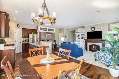 Welcome to this beautifully upgraded stand-alone ranch-style on College Fields Golf  Club in Michigan - for sale on GolfHomes.com, golf home, golf lot