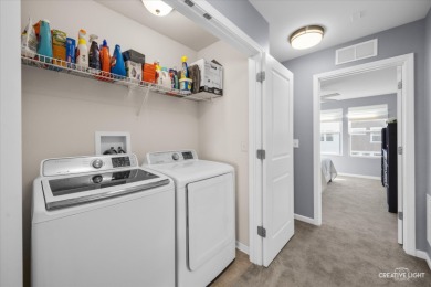 Welcome to this beautifully upgraded 3-bedroom, 3-story townhome on Seven Bridges Golf Club in Illinois - for sale on GolfHomes.com, golf home, golf lot