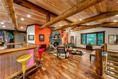 Tucked at the end of a forested cul-de-sac, this award-winning on Incline Village Golf Course in Nevada - for sale on GolfHomes.com, golf home, golf lot