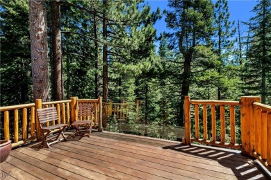 Tucked at the end of a forested cul-de-sac, this award-winning on Incline Village Golf Course in Nevada - for sale on GolfHomes.com, golf home, golf lot