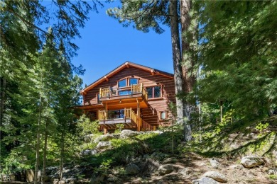 Tucked at the end of a forested cul-de-sac, this award-winning on Incline Village Golf Course in Nevada - for sale on GolfHomes.com, golf home, golf lot