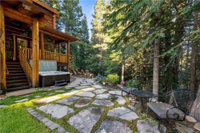 Tucked at the end of a forested cul-de-sac, this award-winning on Incline Village Golf Course in Nevada - for sale on GolfHomes.com, golf home, golf lot