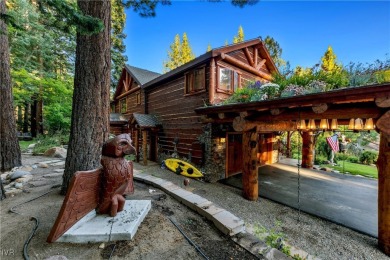 Tucked at the end of a forested cul-de-sac, this award-winning on Incline Village Golf Course in Nevada - for sale on GolfHomes.com, golf home, golf lot