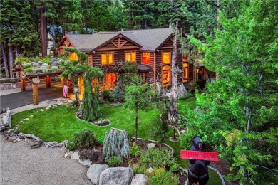 Tucked at the end of a forested cul-de-sac, this award-winning on Incline Village Golf Course in Nevada - for sale on GolfHomes.com, golf home, golf lot
