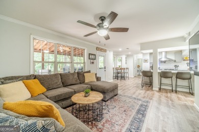 Welcome to your dream home nestled in a quiet cul-de-sac in the on Bear Creek Golf Club Inc in Georgia - for sale on GolfHomes.com, golf home, golf lot