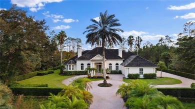 Classic Luxury meets a beautiful location and privacy! Nestled on Naples National Golf Club in Florida - for sale on GolfHomes.com, golf home, golf lot