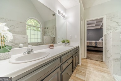Welcome to your dream home nestled in a quiet cul-de-sac in the on Bear Creek Golf Club Inc in Georgia - for sale on GolfHomes.com, golf home, golf lot